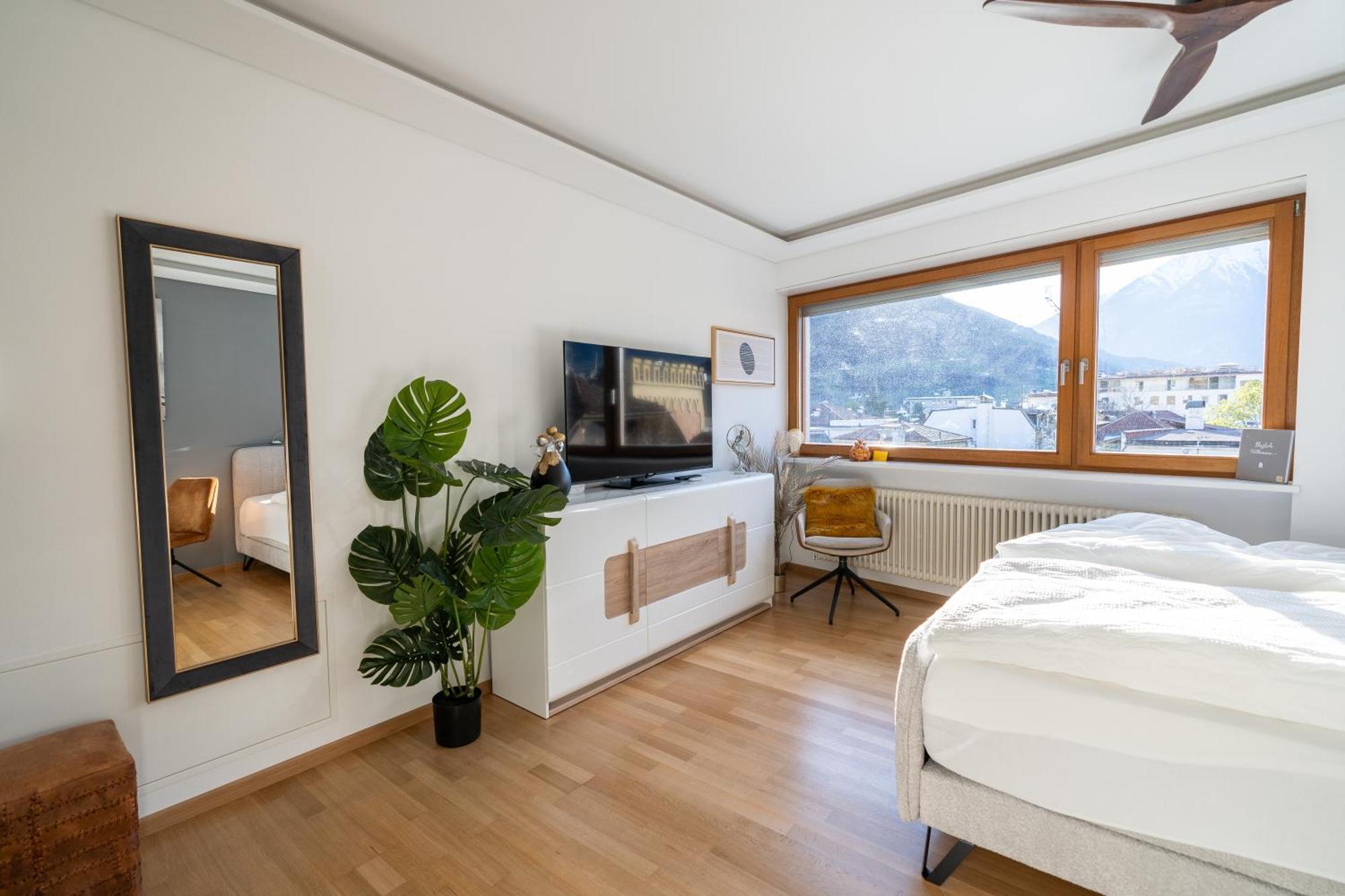 Ausblick Kleinjuwel Mit Panoramablick + Garage Apartment Merano Exterior photo